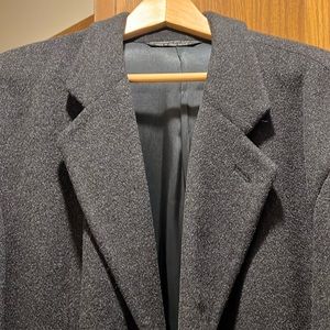 Lined full length Wool coat